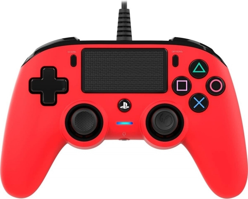 Nacon Wired Compact Controller (Red) met grote korting