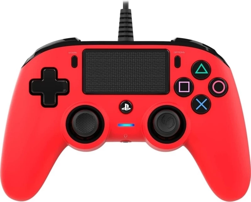 Nacon Compact Official Licensed Bedrade Controller - PS4 - Rood