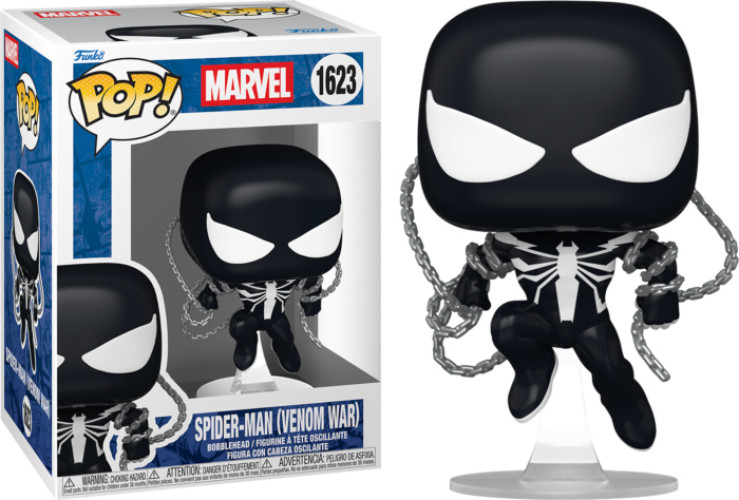 Marvel Funko Pop Vinyl: Spider-Man Venom War (1623)