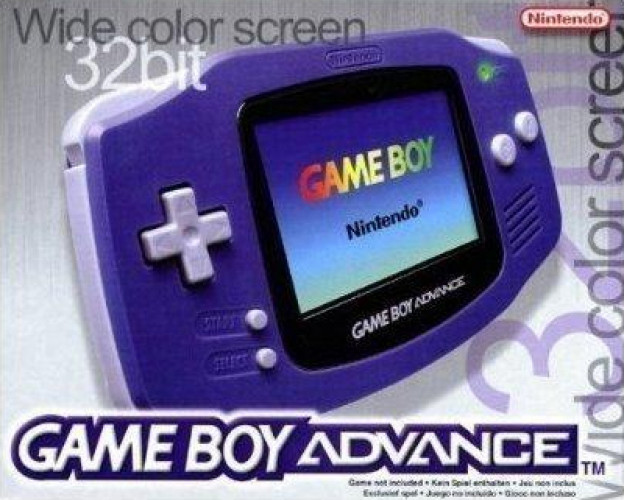 GameBoy Advance (Purple) (boxed)