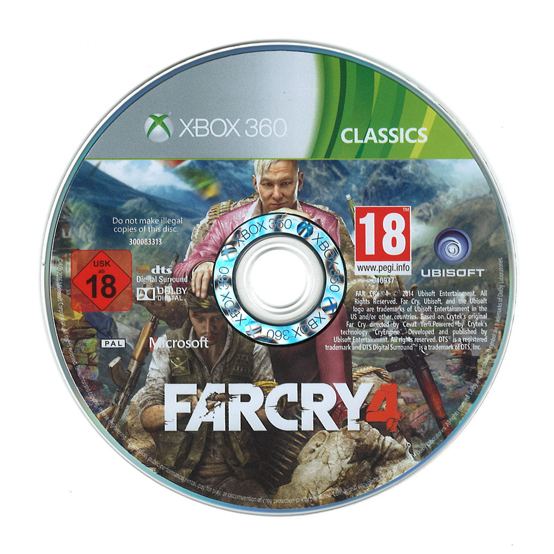 Far Cry 4 (classics) (losse disc)