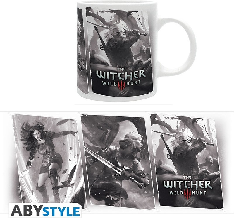 The Witcher Mug - Geralt, Ciri and Yennefer