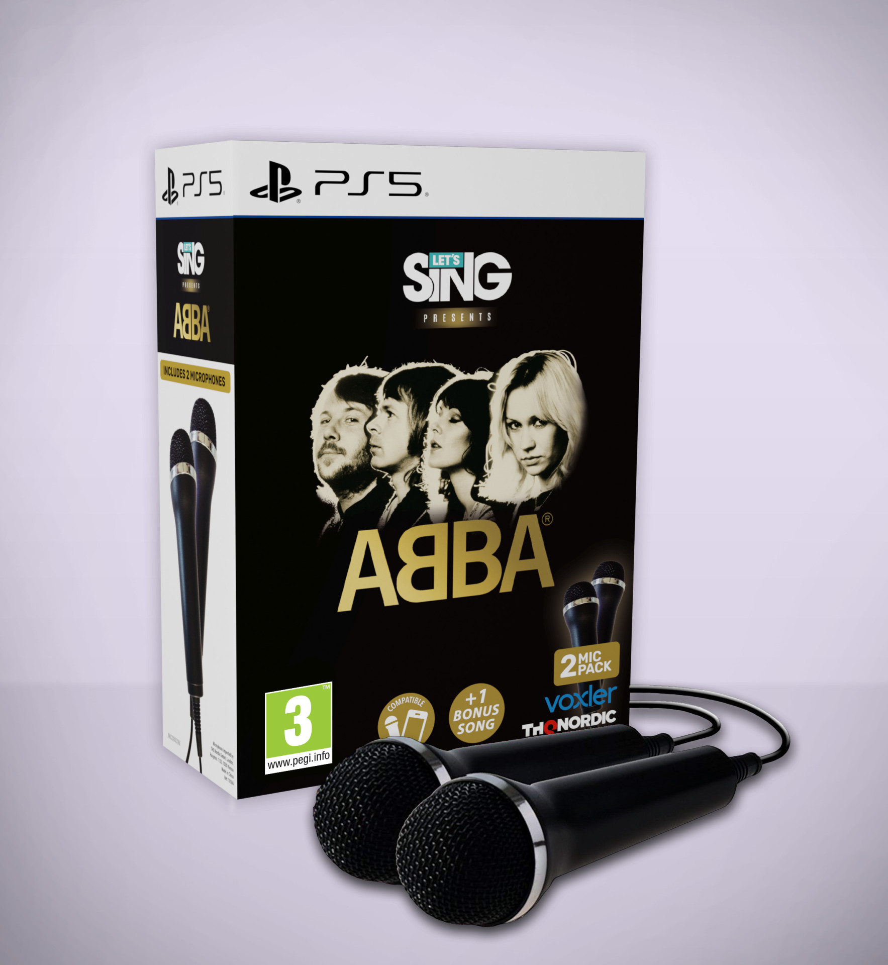 THQ Nordic Let's Sing ABBA - 2 Mic Bundle