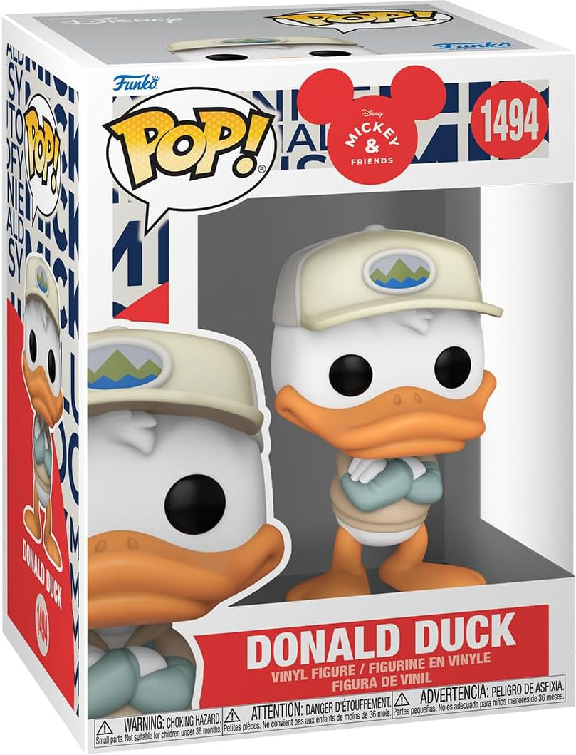 Disney Excellent 8 Funko Pop Vinyl: Donald Duck afbeelding