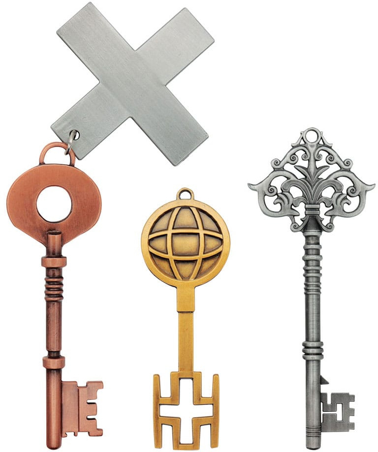 Silent Hill 2 Collectible - 3-Set Key Replica afbeelding