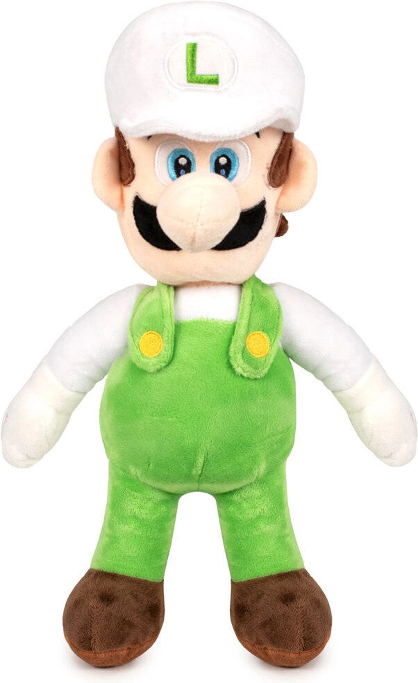 Super Mario Pluche - Fire Luigi (38cm)
