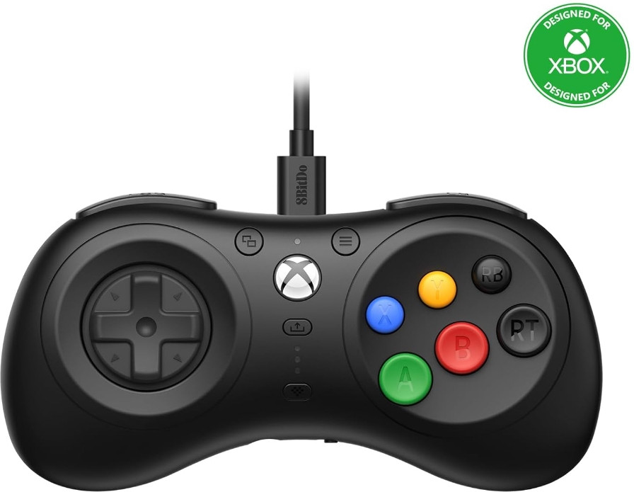 8Bitdo M30 Wired Controller - Xbox black afbeelding