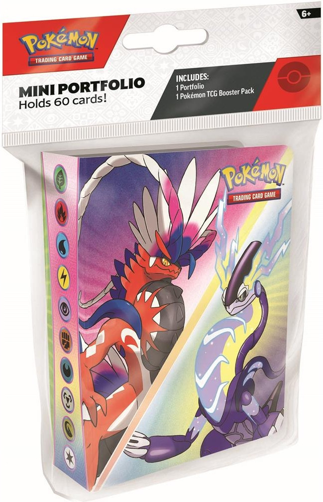 Pokemon TCG Scarlet & Violet Spring 2023 Mini Portfolio (60 Cards)