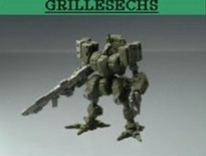 Image of Front Mission Trading Arts Figure 04 - Grille Sechs