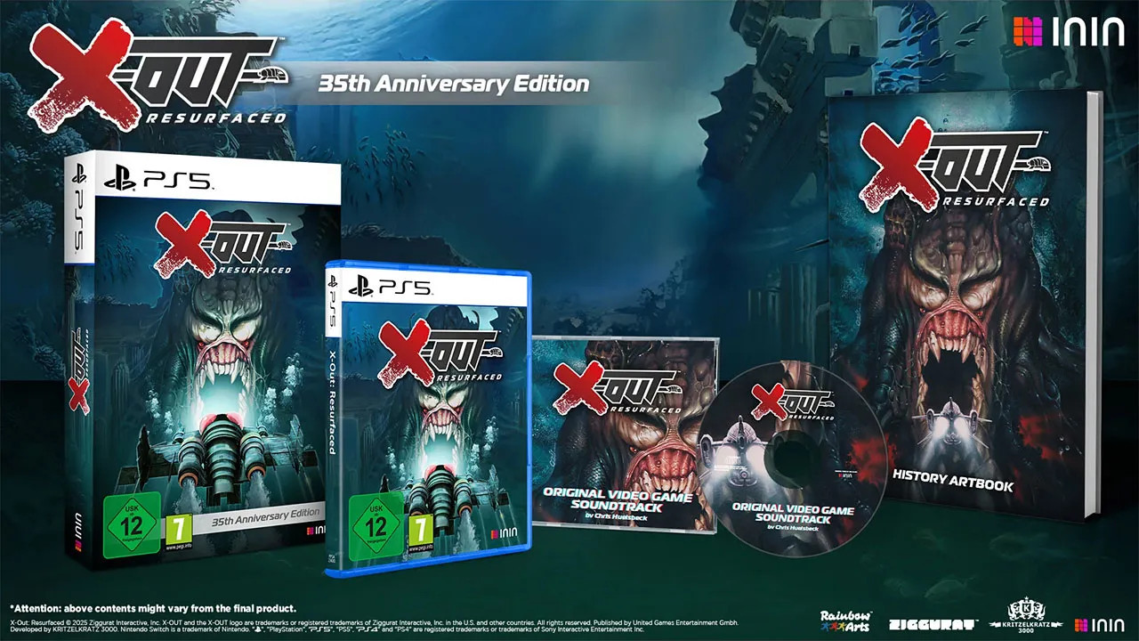ININ Games X-Out Resurfaced 35th Anniversary Edition