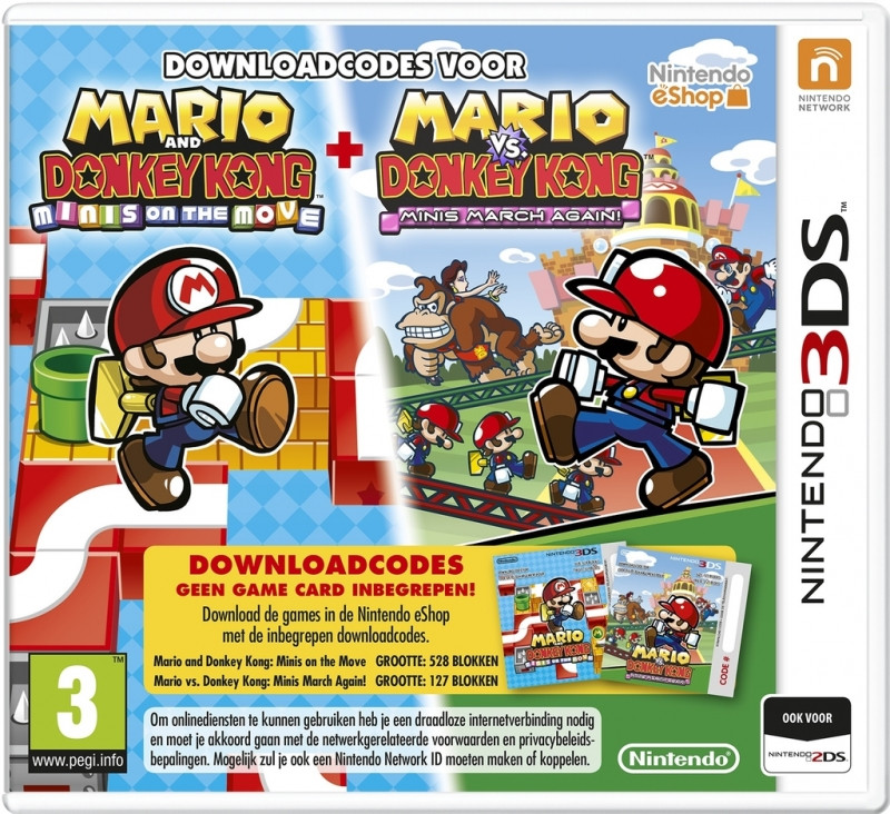 Image of Mario & Donkey Kong (Mini's on the Move / Mini's March Again) (Download Code)