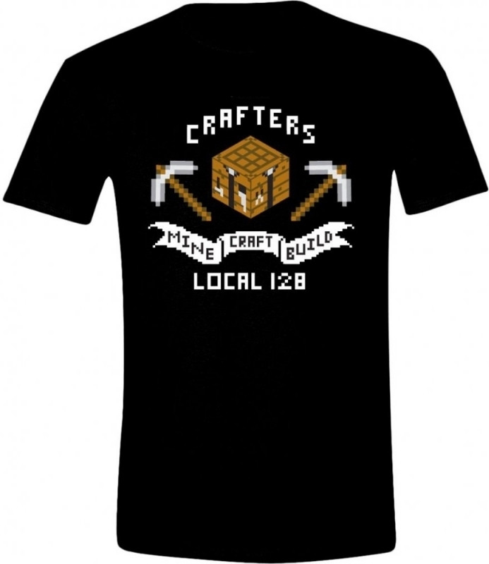 Image of Minecraft Union T-Shirt Black