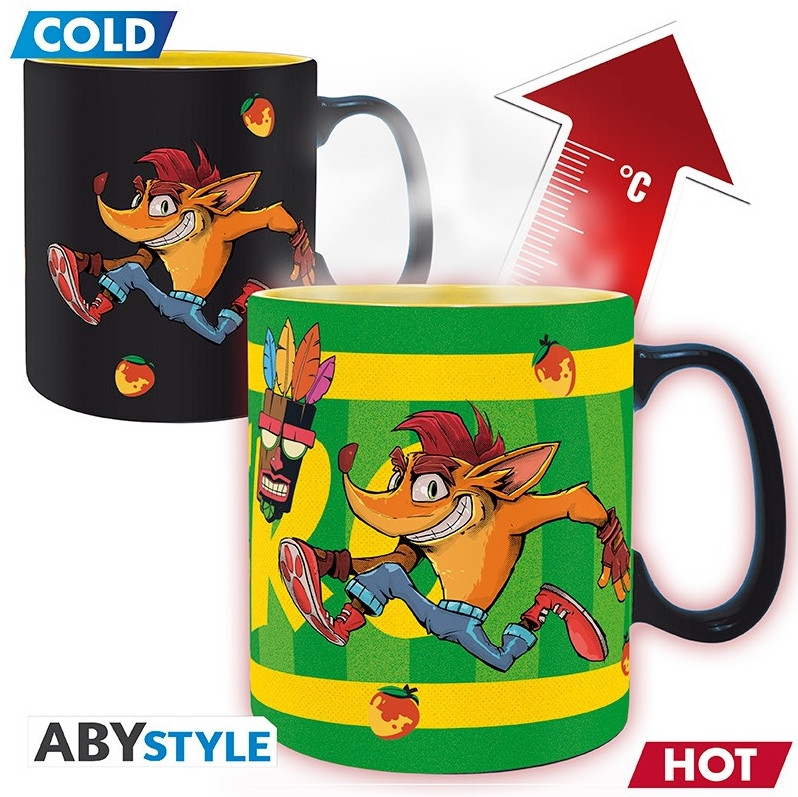 Crash Bandicoot Heat Change Mug - Nitro