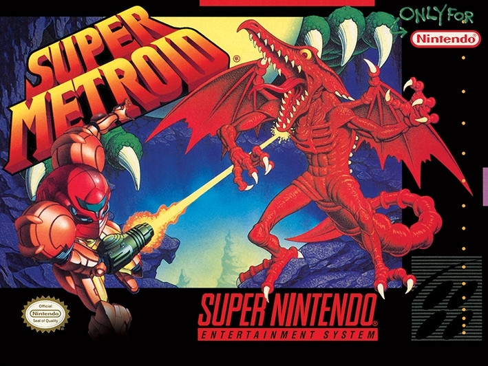 Super Nintendo Canvas Metroid 30X40Cm pyramid international kopen in de aanbieding