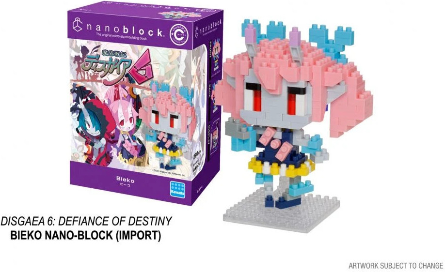 Disgaea 6: Defiance of Destiny Nanoblock Series - Bieko