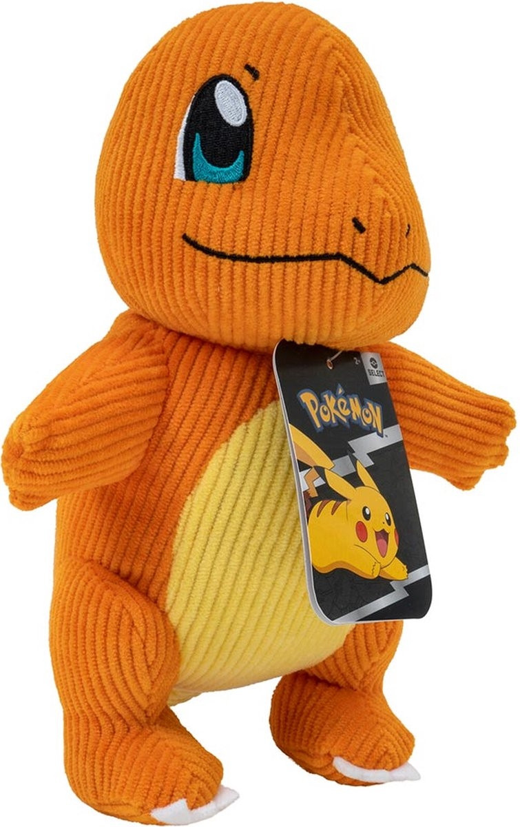 Pokémon Corduroy Pluche - Charmander 20 cm knuffel speelfiguur