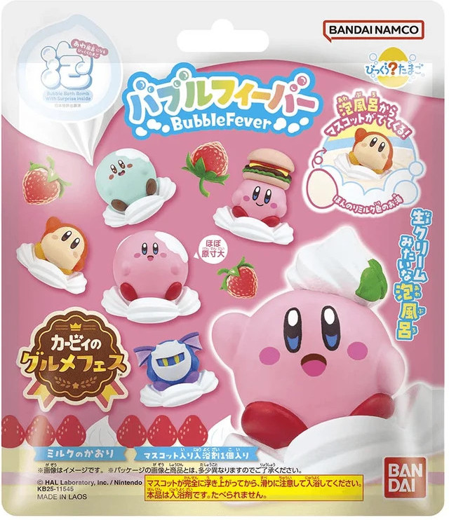 Kirby Bikkura Bath Bombs Blind Bag - Kirby's Dream Buffet (1 Bruisbal/Figure)