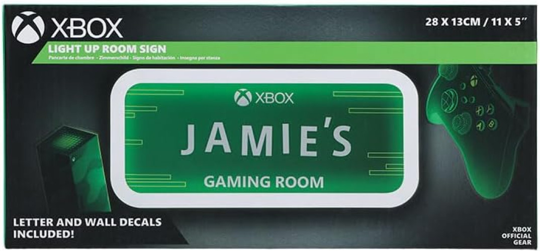Xbox Wall Lamp Light up Room Sign V2