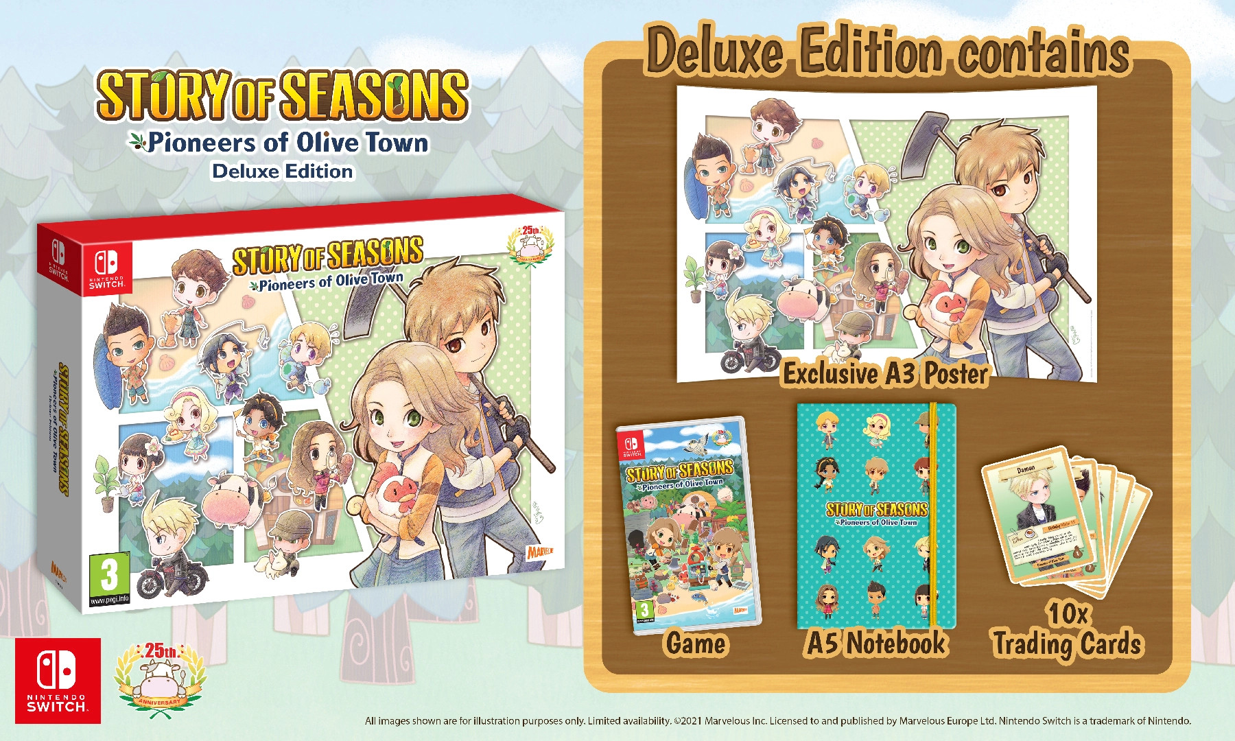 Story of Seasons Pioneers of Olive Town Deluxe Editon