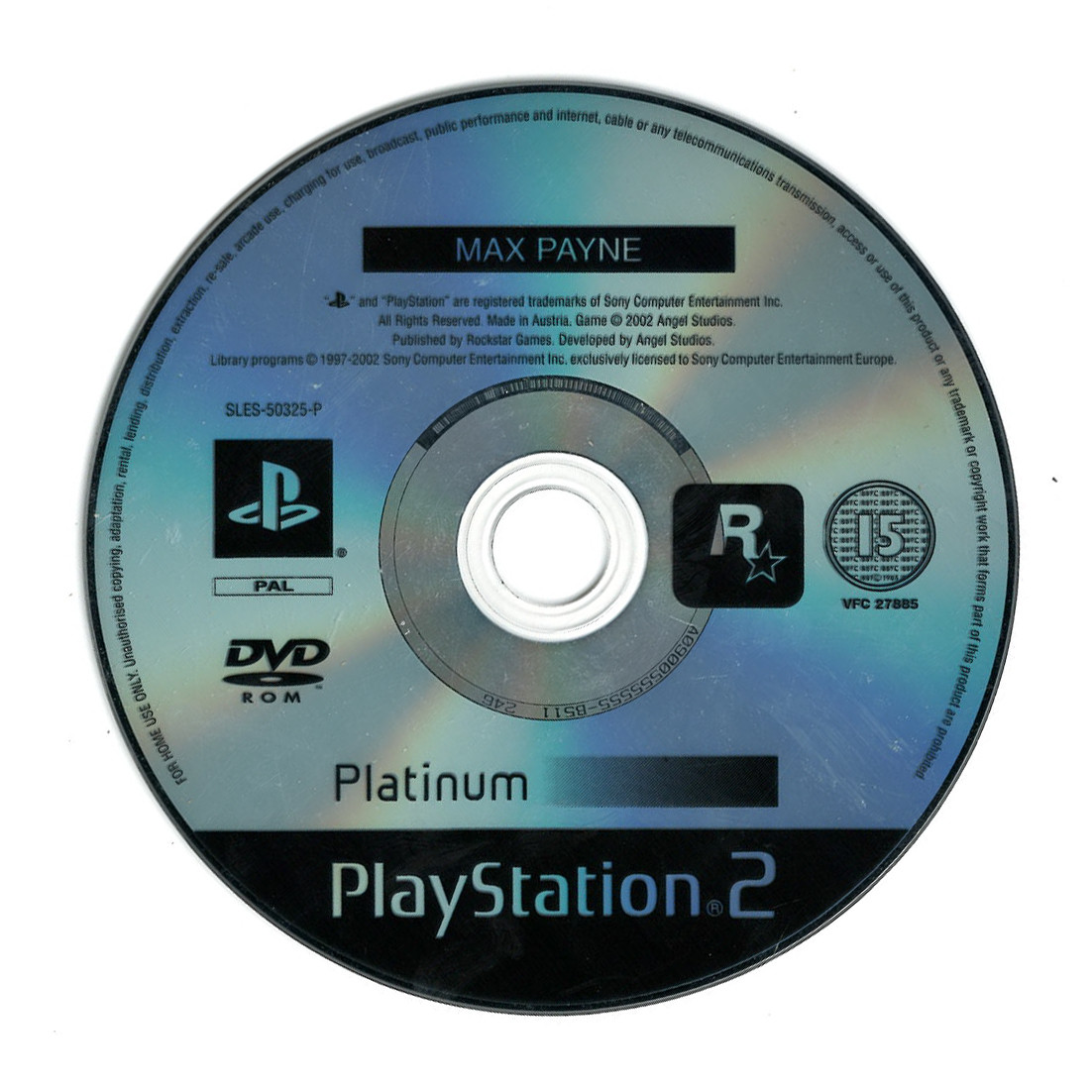 Max Payne (platinum)(losse disc)
