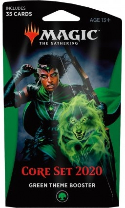Magic the Gathering TCG Core Set 2020 Theme Booster - Green