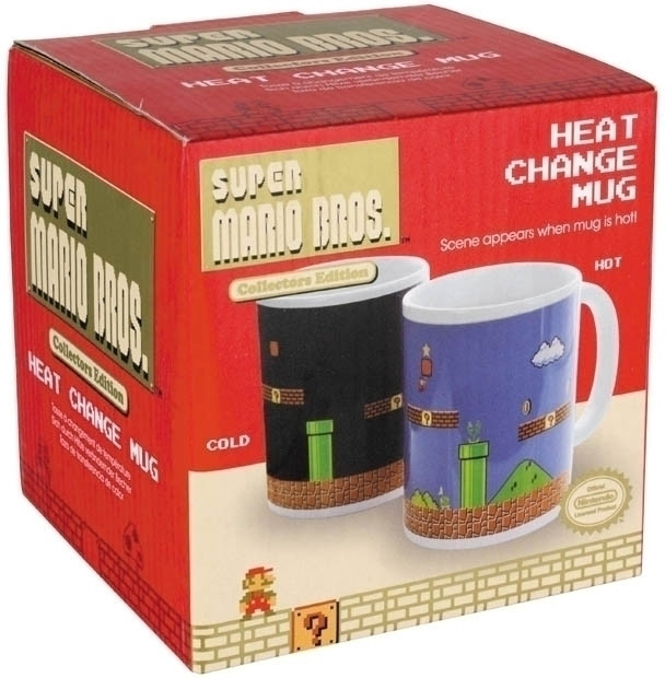 Nintendo - Super Mario Bros. Heat Change Mug afbeelding