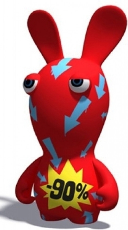 Raving Rabbids PVC Figure Sale