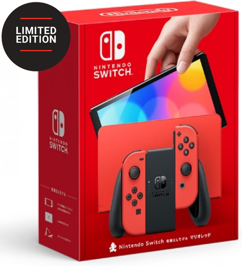Nintendo Switch OLED-model - Mario Red Edition aanbieding