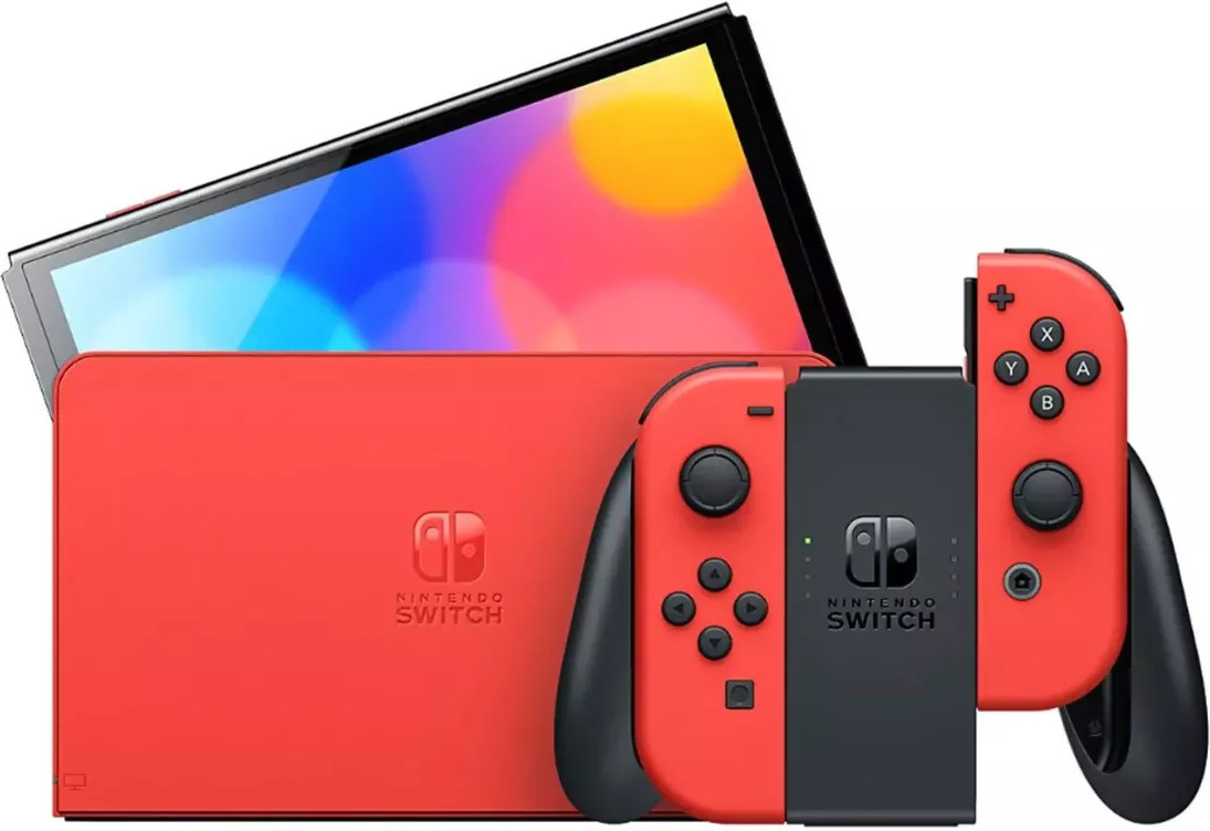 Nintendo Switch OLED-model - Mario Red Edition aanbieding