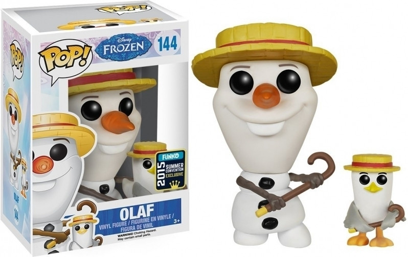Image of Disney Frozen Pop Vinyl: Olaf and Seagull Limited Edition