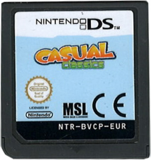 Casual Classics (Sudoku, Mahjong, Solitaire & Minesweeper) (losse cassette)