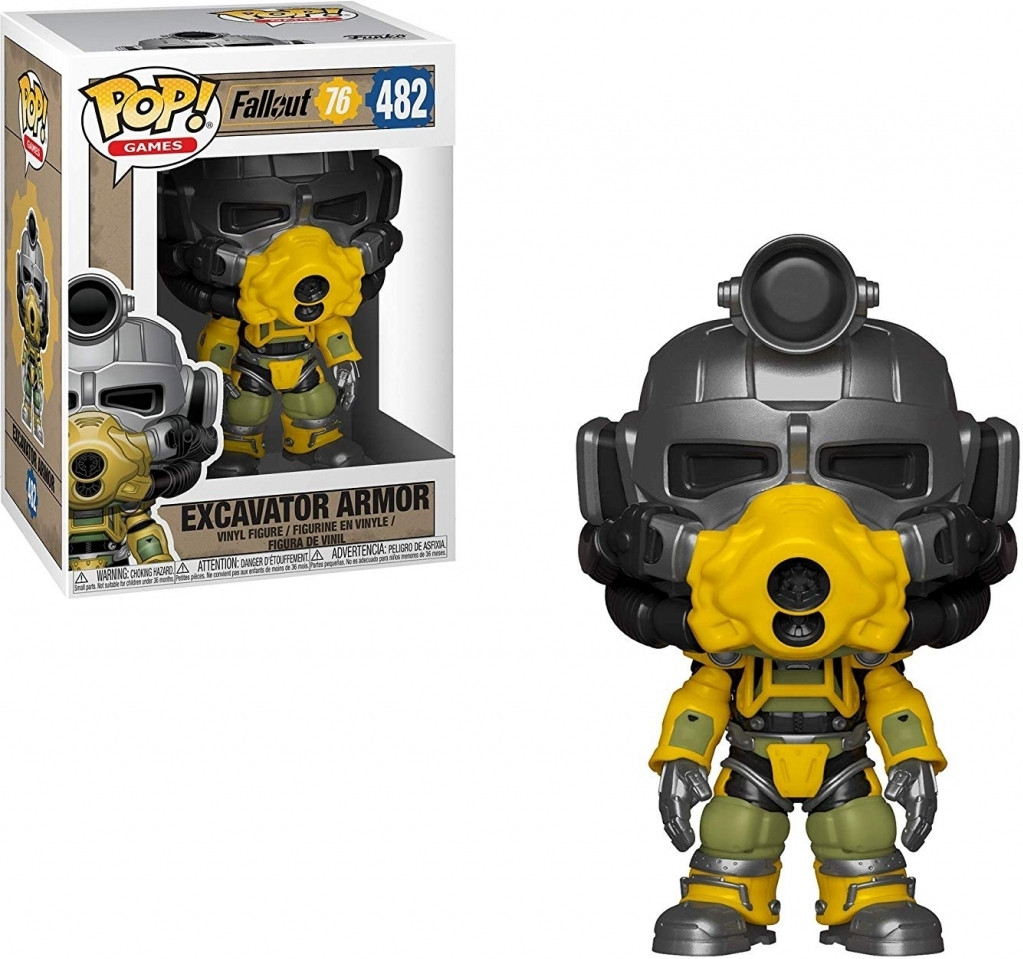 Fallout 76 Pop Vinyl Excavator Armor