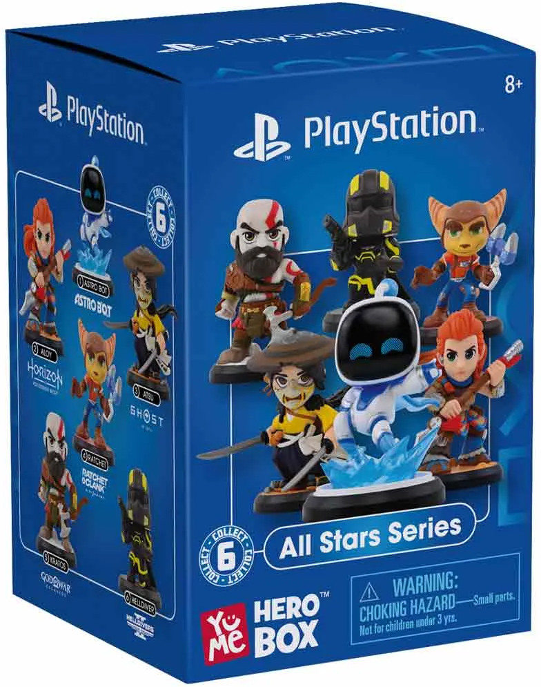 Yume Toys PlayStation Hero Box All Stars Series Blind Box