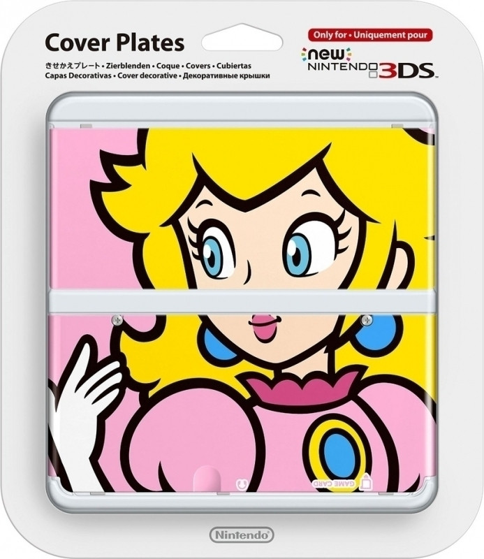 Image of Cover Plate NEW Nintendo 3DS - Peach