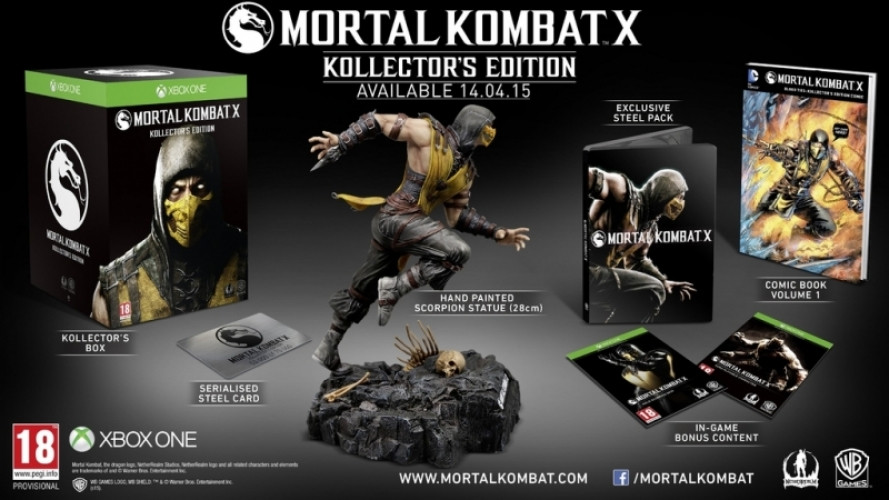 Image of Mortal Kombat X Kollector's Edition
