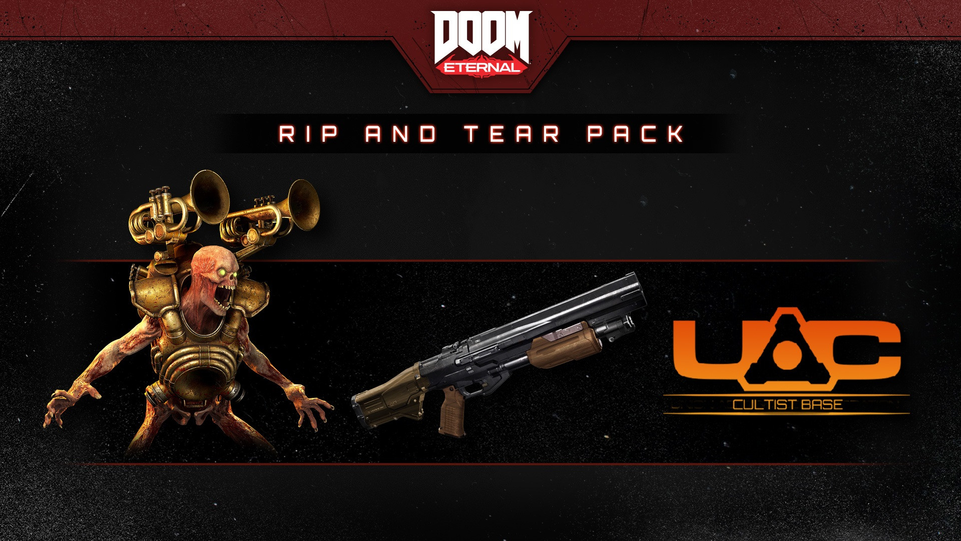 AOC DOOM Eternal: Rip and Tear Pack DLC (extra content)