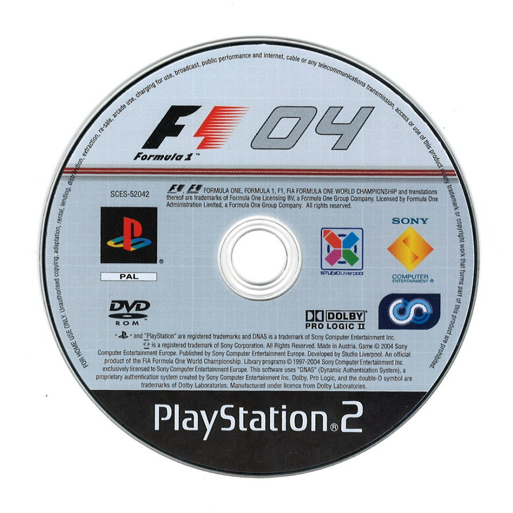 Formula One 2004 (losse disc)