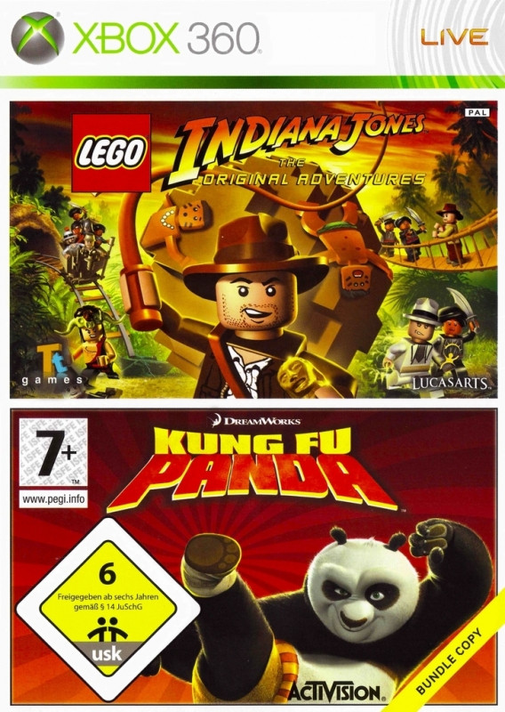 Image of Lego Indiana Jones + Kung Fu Panda