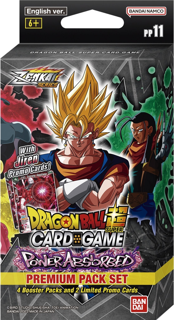 Dragon Ball Super TCG Zenkai Series - Power Absorbed Premium Pack Set