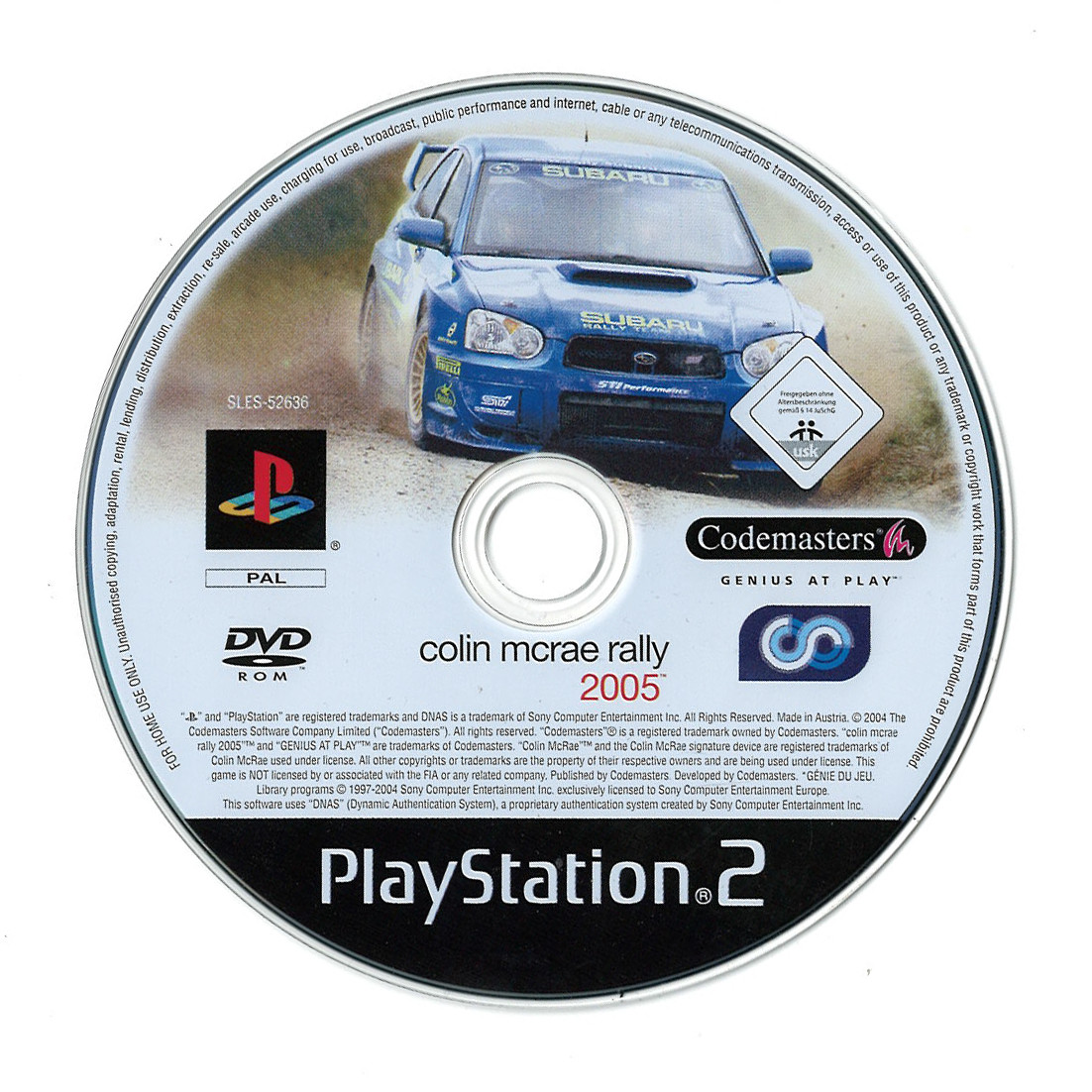 Colin McRae Rally 2005 (losse disc)