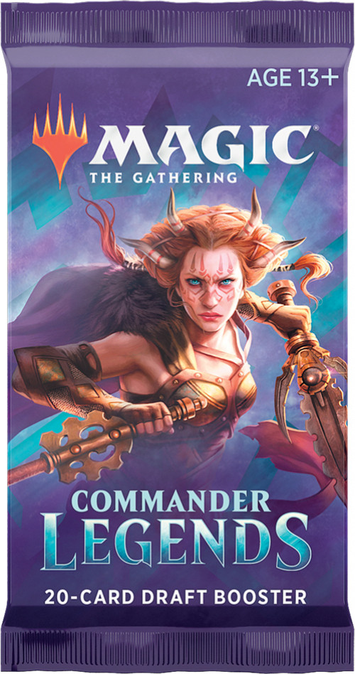 Magic the Gathering TCG Commander Legends 20-Card Draft Booster