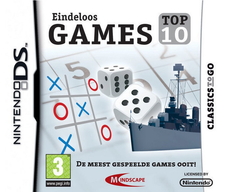 Image of Eindeloos Games Top 10