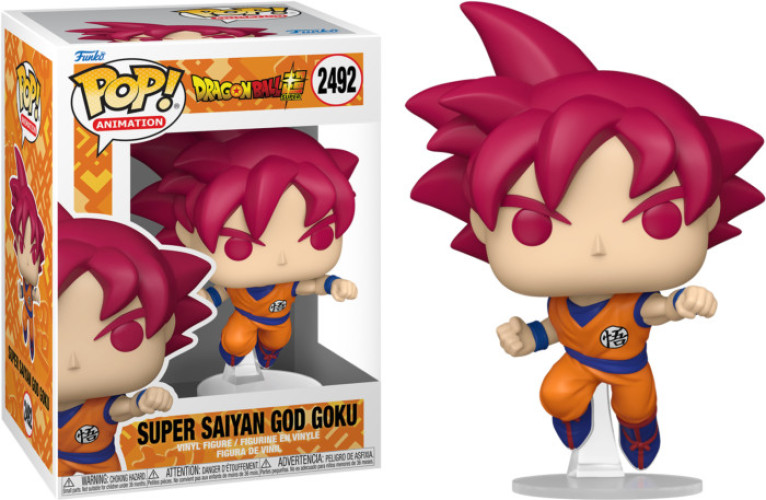 Dragon Ball Super Funko Pop Vinyl: Super Saiyan God Goku (2492)