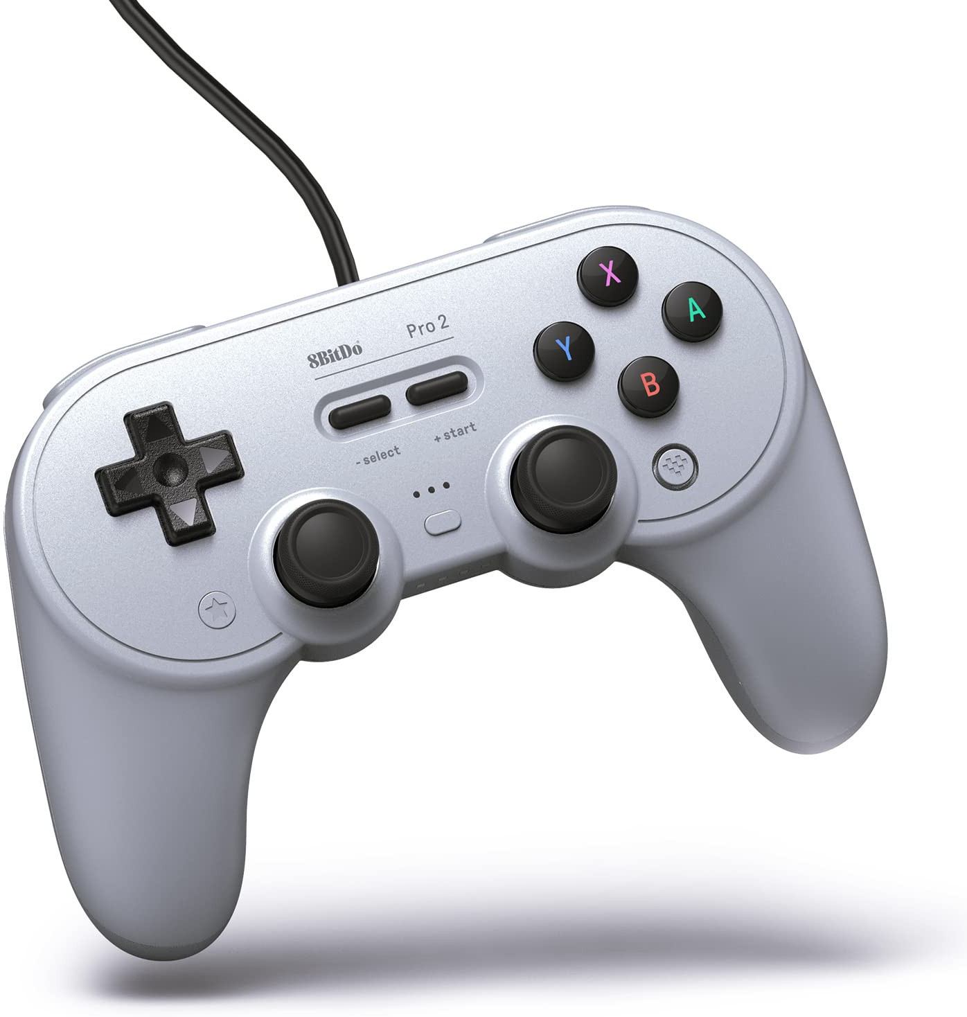 8Bitdo Pro 2 Wired Gamepad (Gray Edition) afbeelding