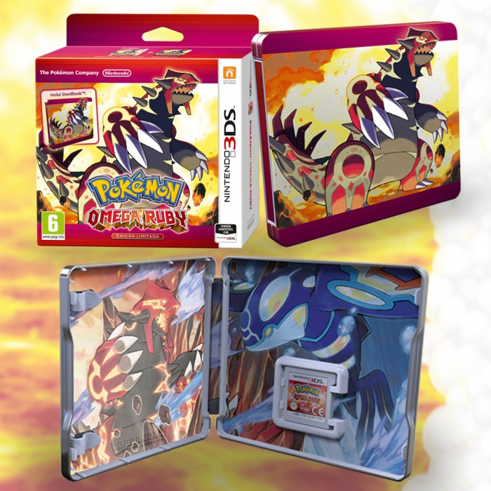Pokemon Omega Ruby - Steelbook Edition - 2DS + 3DS