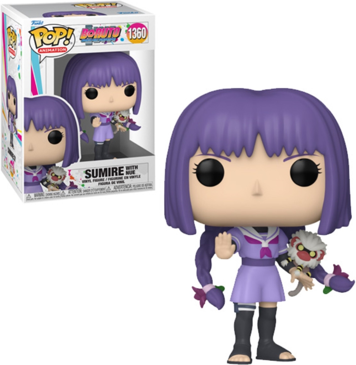 Boruto Funko Pop Vinyl: Sumire with Nue afbeelding