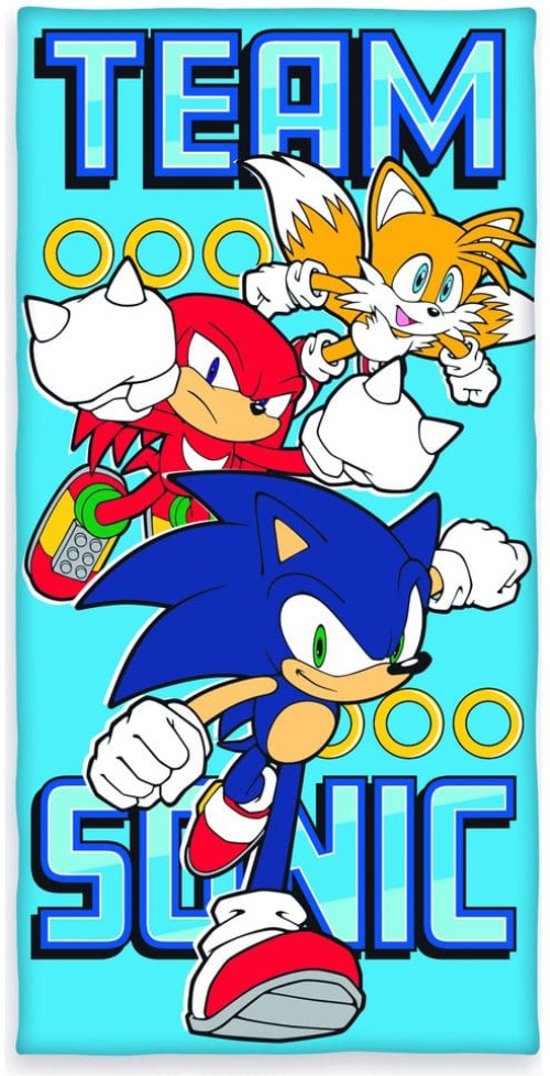 Sonic the Hedgehog - Team Sonic Towel 70x140cm