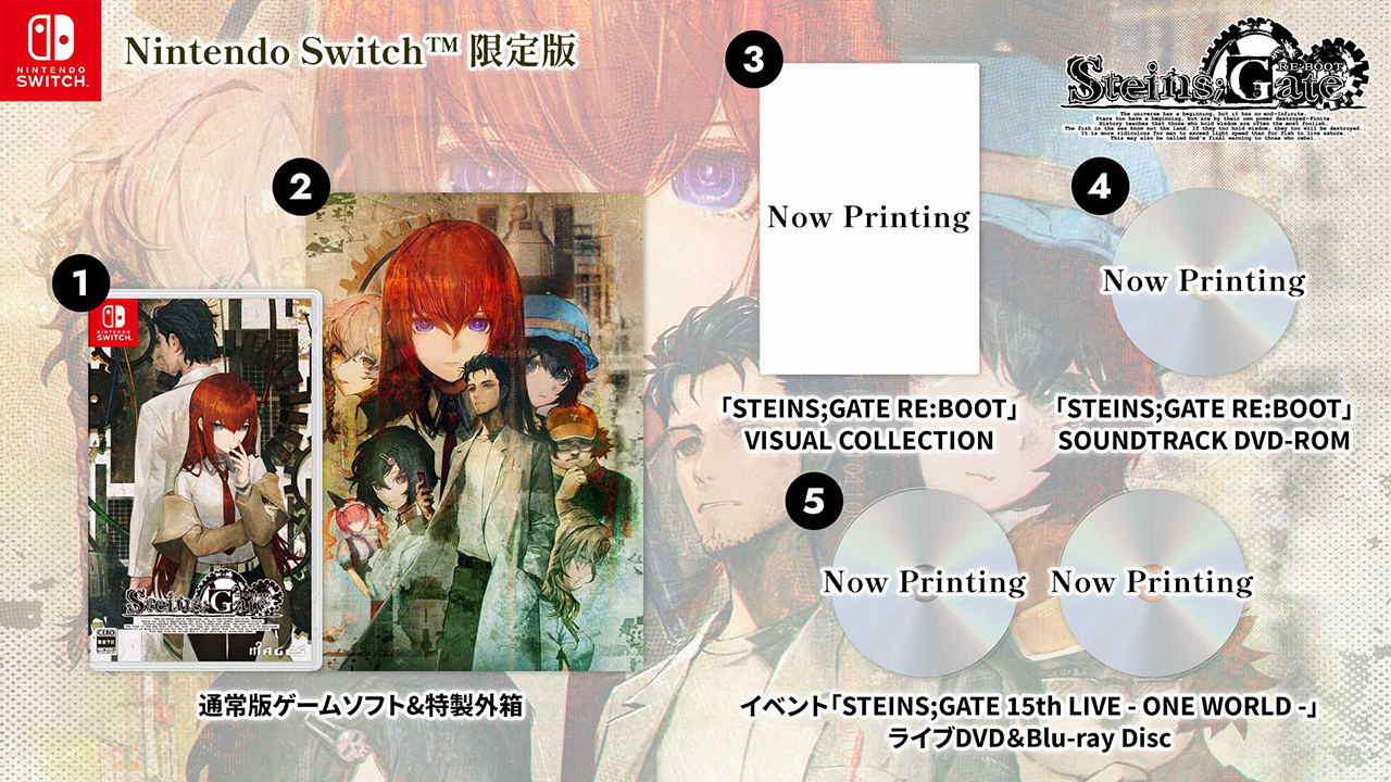 Steins; Gate Re:Boot Limited Edition