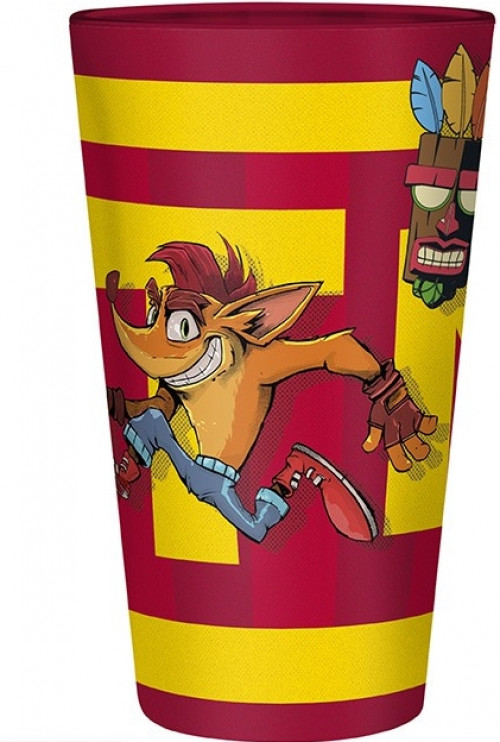 Crash Bandicoot - TNT Large Glass