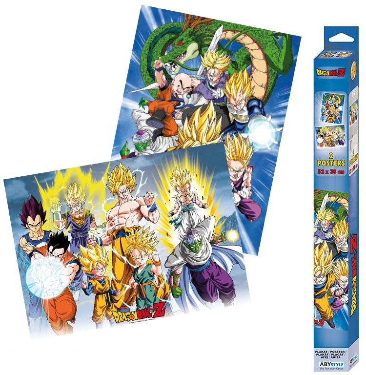 Dragon Ball 2 Chibi Posters Set - Groups